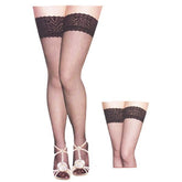 Thigh High Small Fish Net Stockings For Women